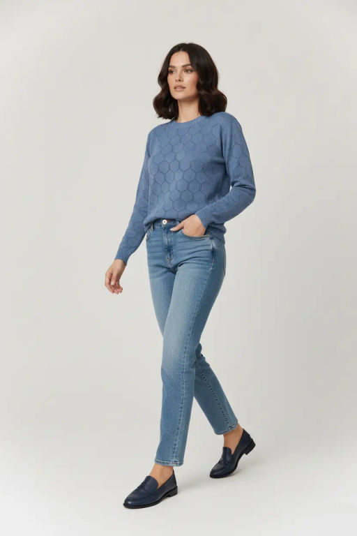 Джемпер М 3083/св.джинс