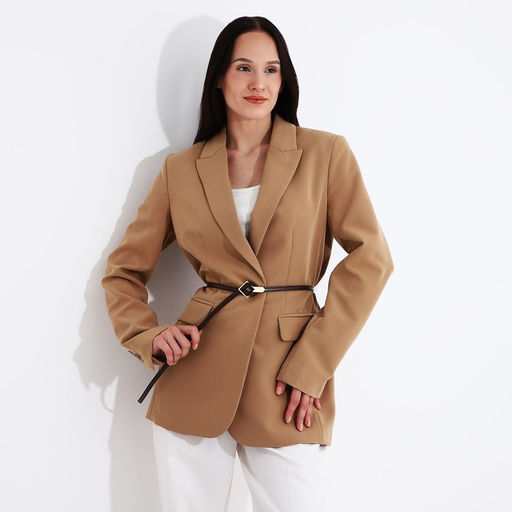 Ремень женский, ширина 1 см, пряжка металл, цвет коричневый - Simaland фото 3