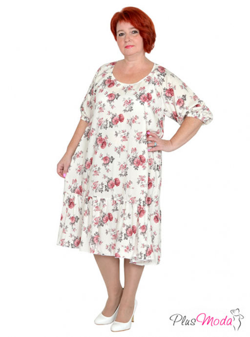 Платье Модель №1253 размеры 44-84 - Plusmoda фото 12