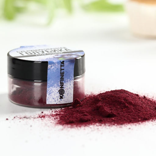 Ягодный порошок сублимированный Голубика для капкейков, куличей, шоколада, 5 гр - KONFINETTA фото 3