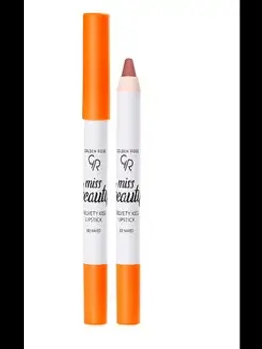 Golden Rose Помада-карандаш для губ MISS BEAUTY VELVETY KISS тон 02 нюд