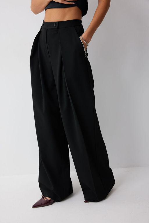 Брюки LYUSHe 4214 черный фото 2