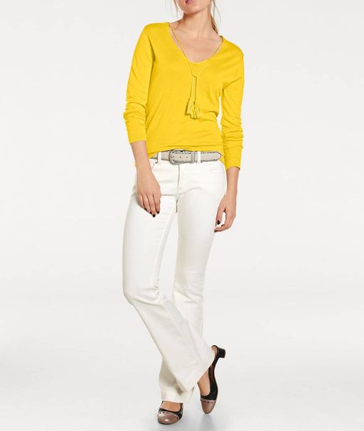 Пуловер, желтый - Heine фото 3