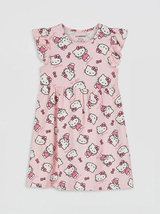 Платье Hello Kitty трикотажное для девочек