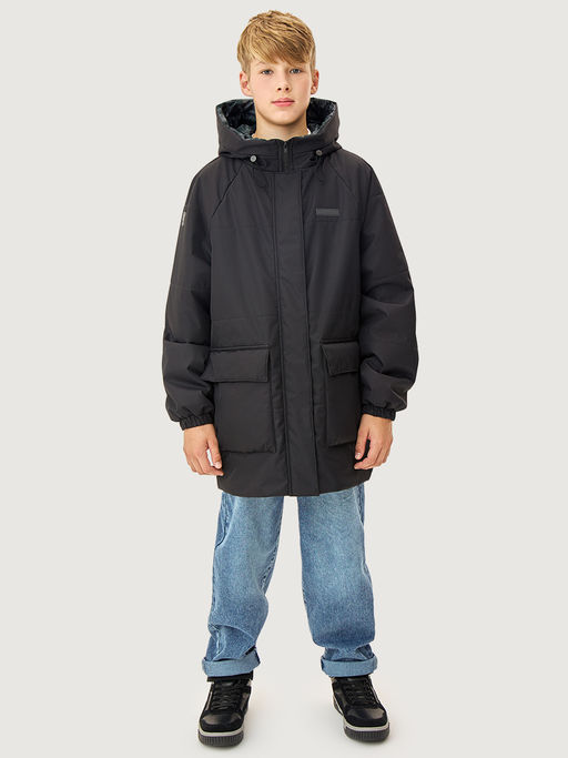 Куртка 4м10926 черный - Nikastyle фото 3