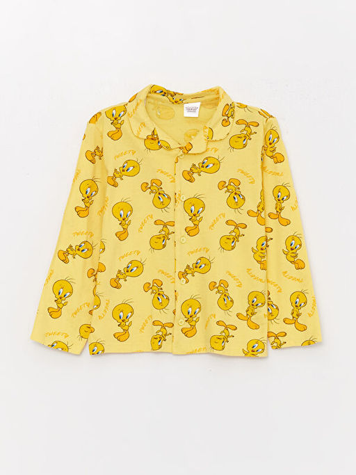 Bask?l? K?z Bebek Pijama Tak?m - Waikiki фото 2