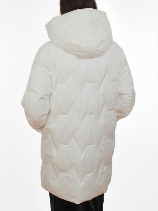 2404 WHITE Куртка зимняя женская (200 гр. холлофайбер)