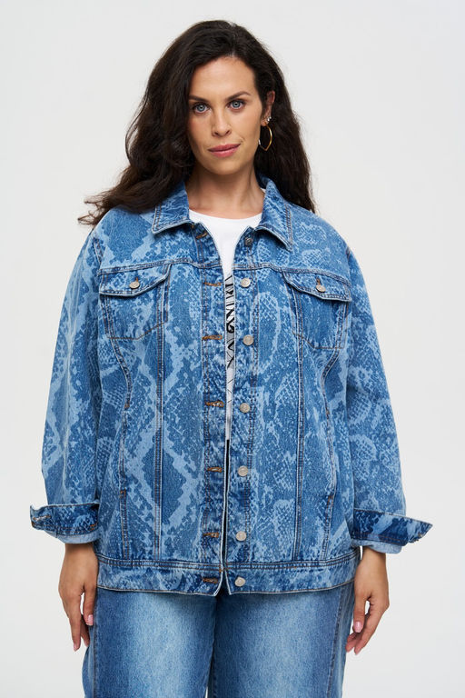 Жакет Овер голубой - Intikoma фото 10