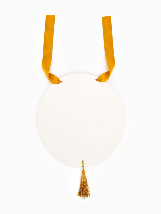 Цена за 2 шт. Плакат "Луна Рамадана" с кисточкой и лентой