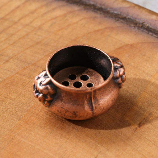 Цена за 2 шт. Подставка для любых благовоний «Котелок», 3×1.5 см