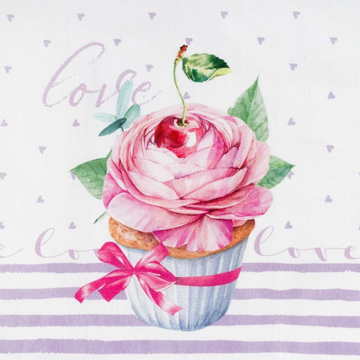 Полотенце Этель Сладости 40х67 см, 100% хлопок, репс 190 гр/м2  фото 5