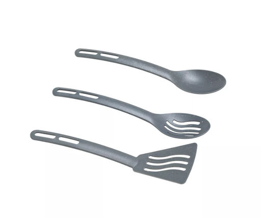 Набор кух принадлежностей из 3 предметов Granite (серый) - Полимербыт фото 2