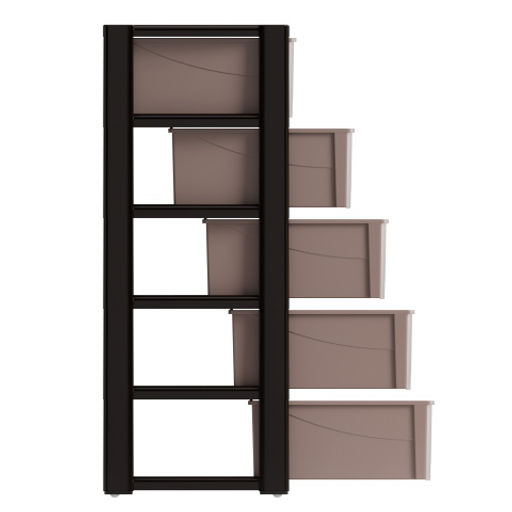 Комод "Колорит" 5-ти секцион. широкий (венге) М8762