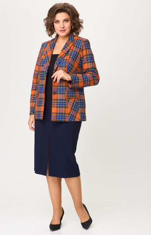 Жакет БелЭльСтиль 412 терракот  фото 3