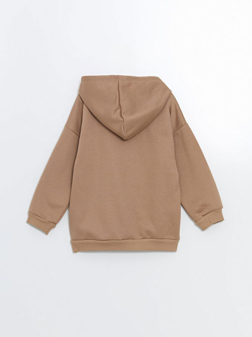 Kap??onlu Bask?l? Erkek Bebek Sweatshirt - Waikiki фото 3