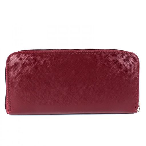 Портмоне женское Premier-S-4 н/к, 3 отд, 9 карм, ручка-петля, бордо сафьян (582) 205359  фото 2