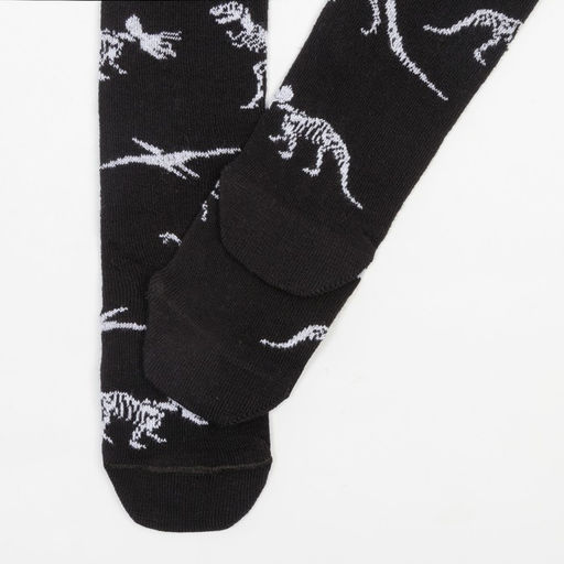 Колготки детские KAFTAN «Динозавры», 92-98 см, чёрные