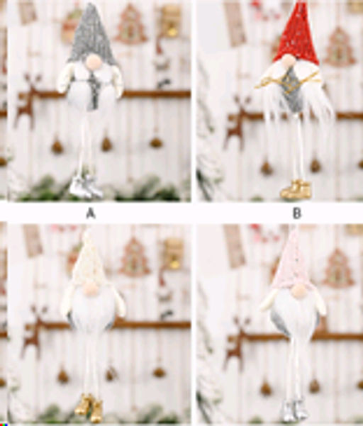 Новогоднее украшение Гном 23 см/ GH-05 /уп 200/микс - Галеонтрейд фото 2