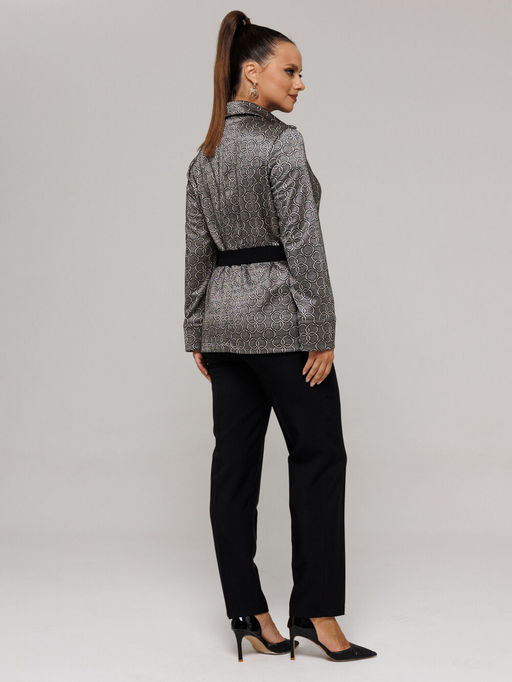 Костюм Galean Style 827 черный с серым кольца  фото 6