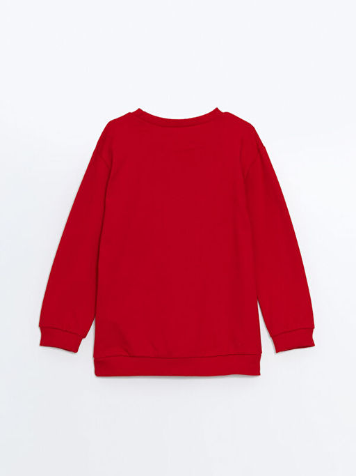 Bisiklet Yaka Atat?rk Bask?l? Erkek Bebek Sweatshirt - Waikiki фото 3