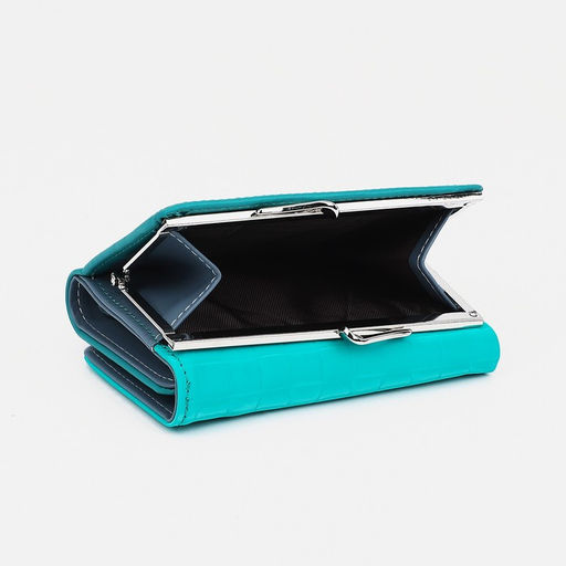 Кошелёк на магните, цвет бирюзовый - Simaland фото 4