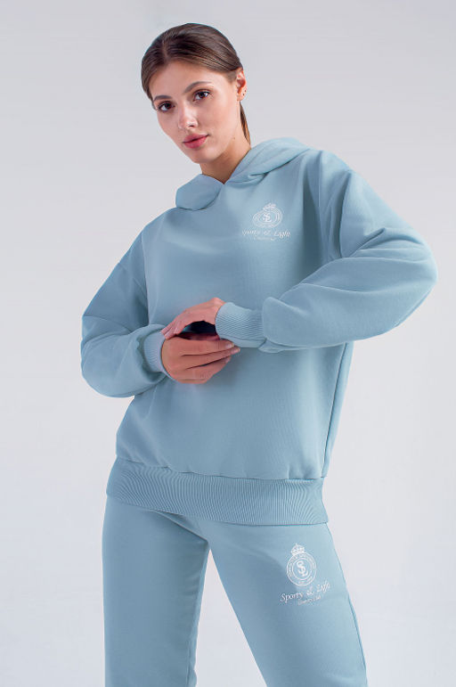 Арт. 2523 Костюм с брюками женский 44-52 (5 шт) Цвет:верх-мята, низ-мята - Калинка фото 8