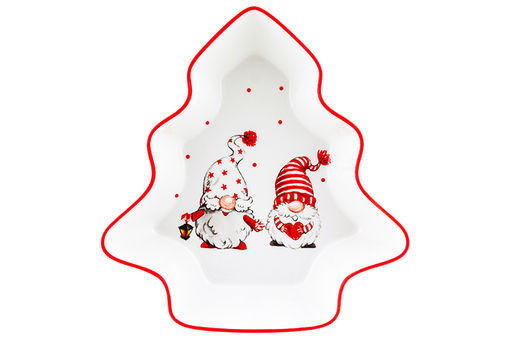 Блюдо-шубница глубокое 1,2 л 26,8*25,7*5,8 см Весёлые гномики. - Elan gallery фото 19