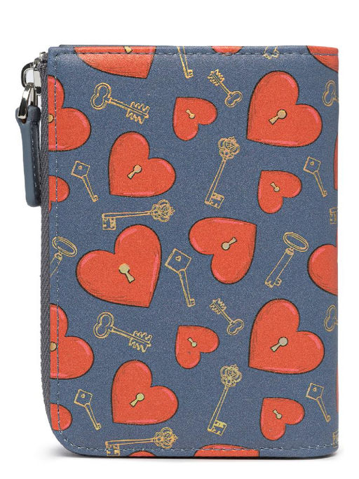 Кошелек Labbra L137-328 multicolor-l.blue  фото 3