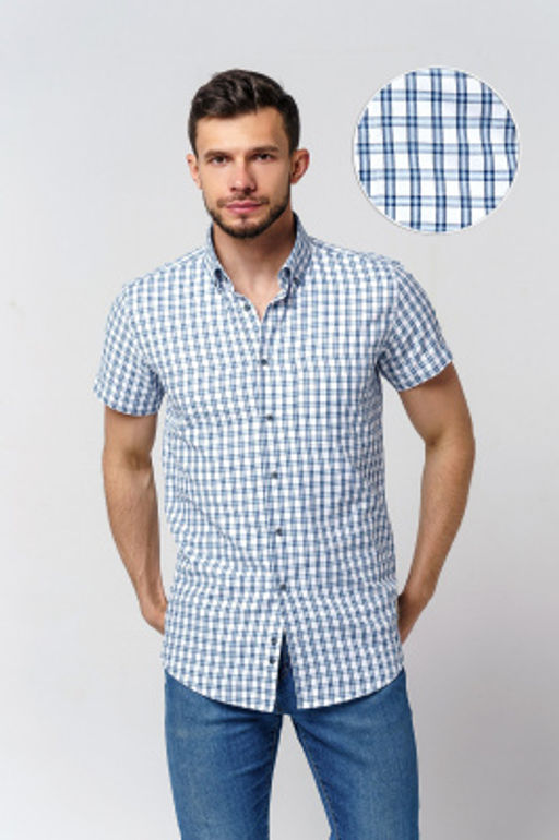 Рубашка 23-04-НТ-03 - Nicolo angi фото 5