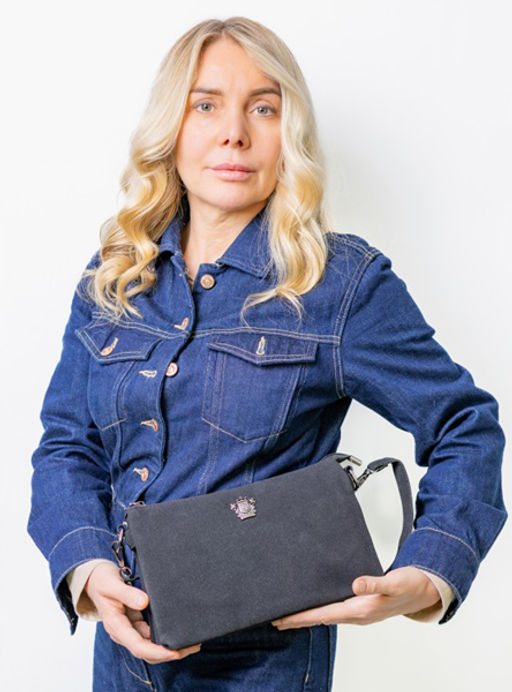 Сумка женская Lanotti 926/темно-серый