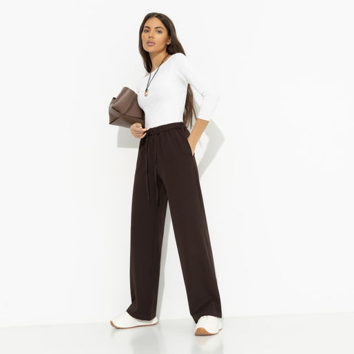 Брюки на резинке Оглушительный успех (brown) - Charutti фото 2