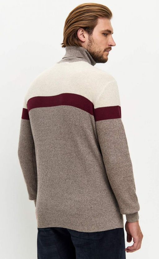 Водолазка мужская P321-15882 бежевая - Primm фото 8