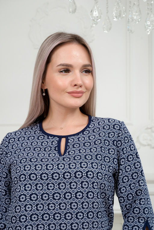 Кофта женская из милано Анфиса лепестки - Амадэль фото 2