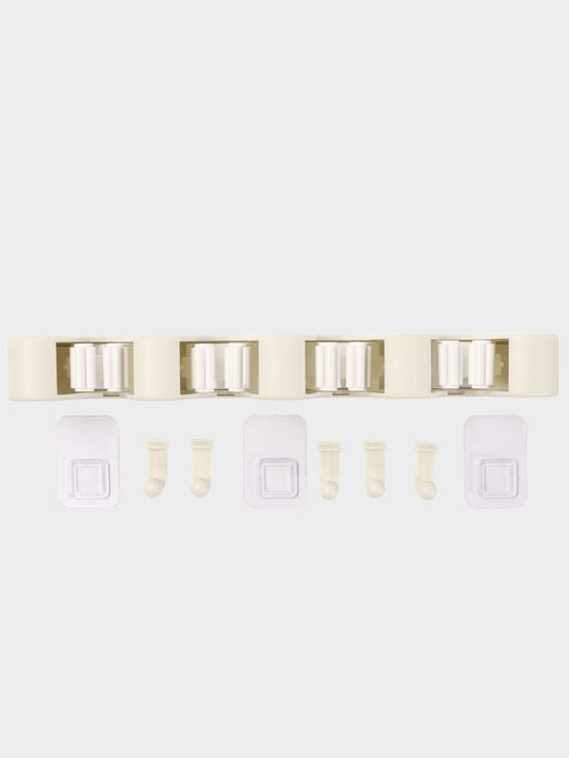 Держатель для швабр настенный самоклеящийся, 4 отделения, 3366 см - Simaland фото 5