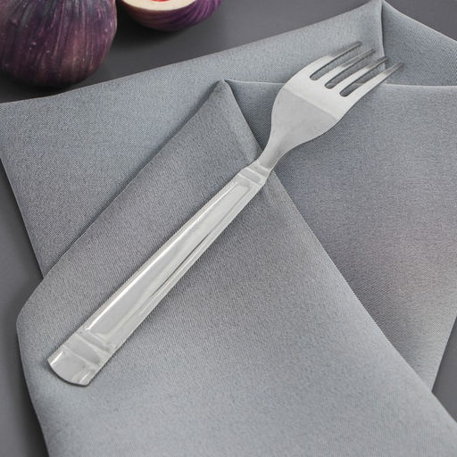 Цена за 12 шт. Вилка столовая Доляна Варт, длина 18.4 см, толщина 1.2 мм, серебристая  фото 3