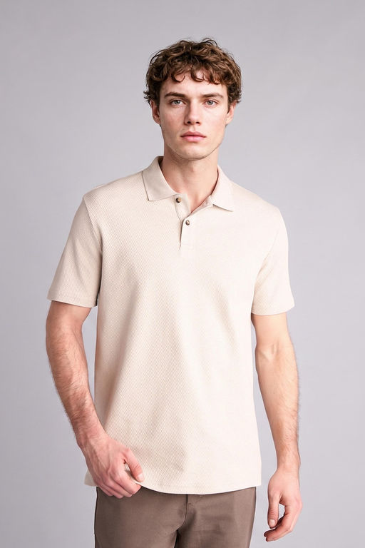 %100 Pamuk Regular Fit Polo Ti__rt - Defacto фото 6