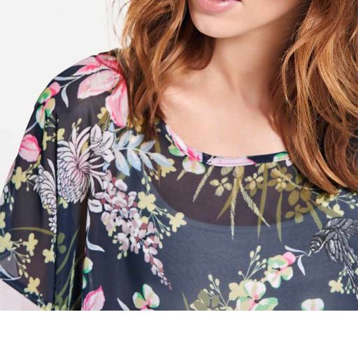 Блузка, пестрая - Patrizia dini фото 6