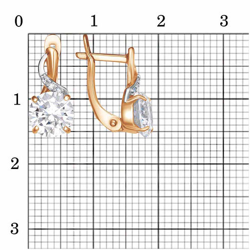 СЕРЬГИ 33814949Д - Красная пресня фото 3