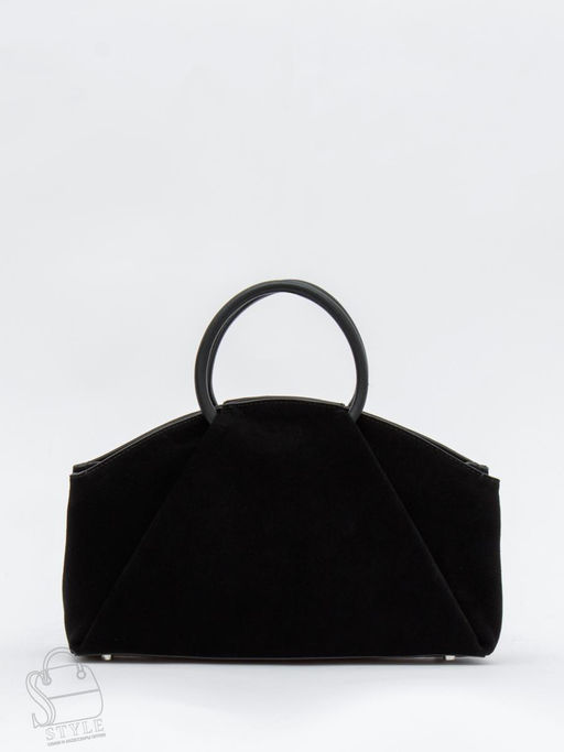 Сумка женская кожаная 1126MF black Polina&Eiterou