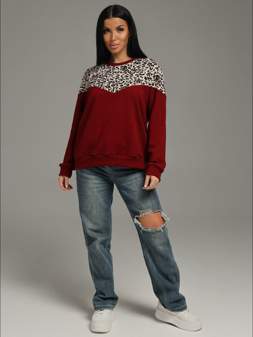 Саманта свитшот женский (кофе) - Lovetex фото 22