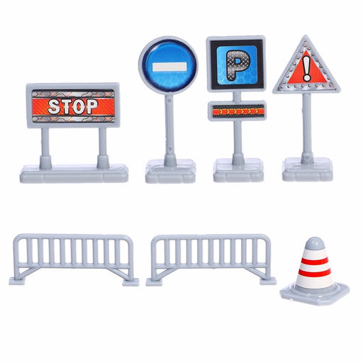 Парковка детская Аэропорт, подвижные элементы, самолёт, с аксессуарами - Автоград фото 20