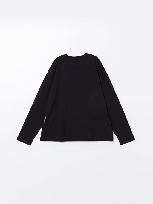 Bisiklet Yaka K?z ?ocuk Ti??rt - Waikiki фото 3