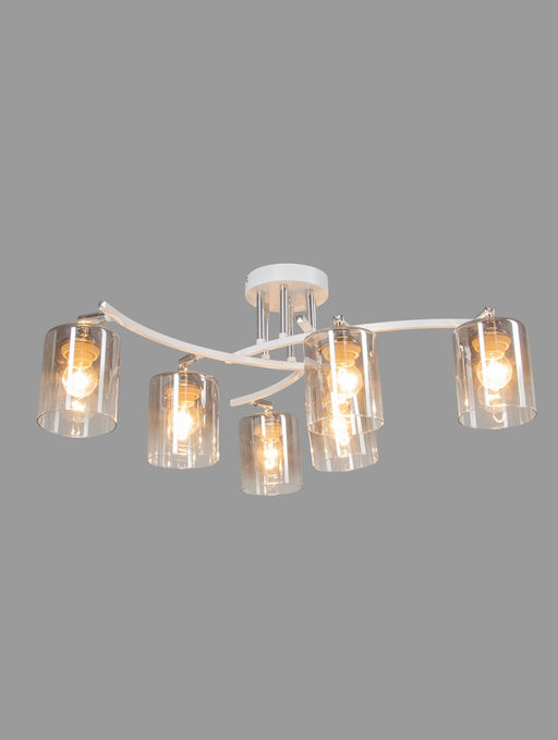 Люстра XA1682/6, 6×60 Вт, E27, белая