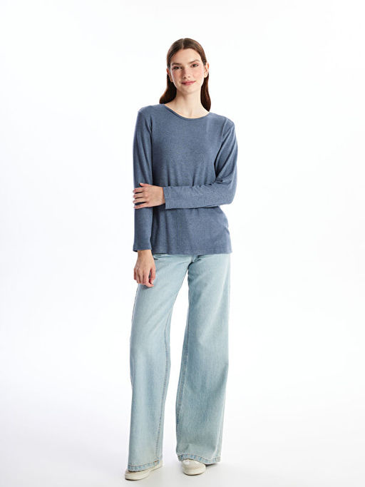 Bisiklet Yaka Kad?n Ti??rt