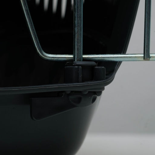 Переноска для животных до 9 кг Пижон, металлическая дверь, 43 х 29 х 27,5 см, серая  фото 6