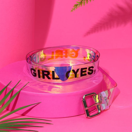 Ремень женский голография YES GIRL