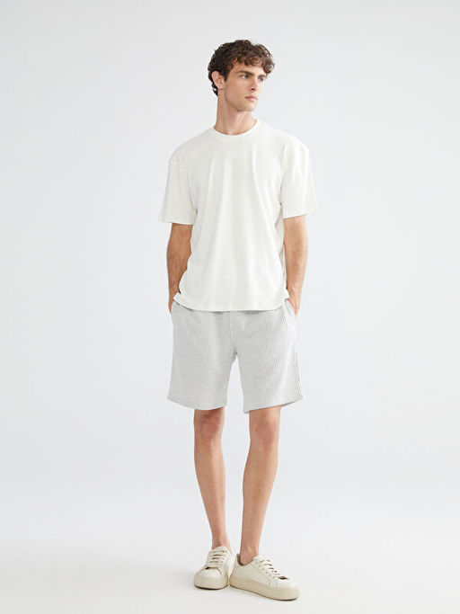 Standart Kal?p ?izgili Erkek ?ort