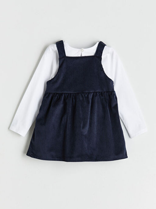 Bisiklet Yaka Basic K?z ?ocuk Ti??rt ve Salopet