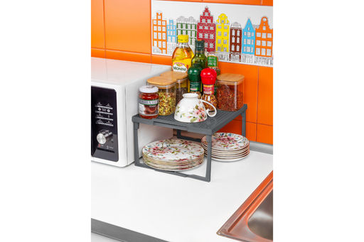 Подставка 29*25,8*17 см Лофт серая на пластиковых ножках (модель - 600218) - Elan gallery фото 4