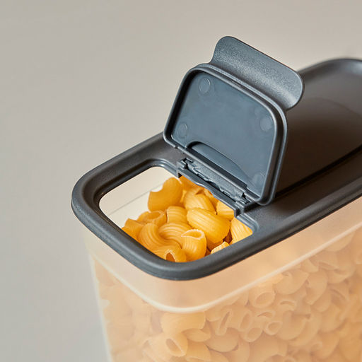 Контейнеров для сыпучих продуктов, набор 3 штук: 1,4л 3шт, полипропилен, графит (Россия) - Домашняя мода фото 5